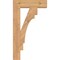 Ekena Millwork Merced Block Smooth Bracket, Western Red Cedar, 3 1/2"W x 16"D x 28"H BKT04X16X28MRC05SWR - alternate 3
